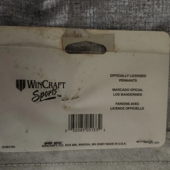 WinCraft Chicago Bears NFL  12" x 30" Large Logo Premium Pennant - Picture 4 of 4